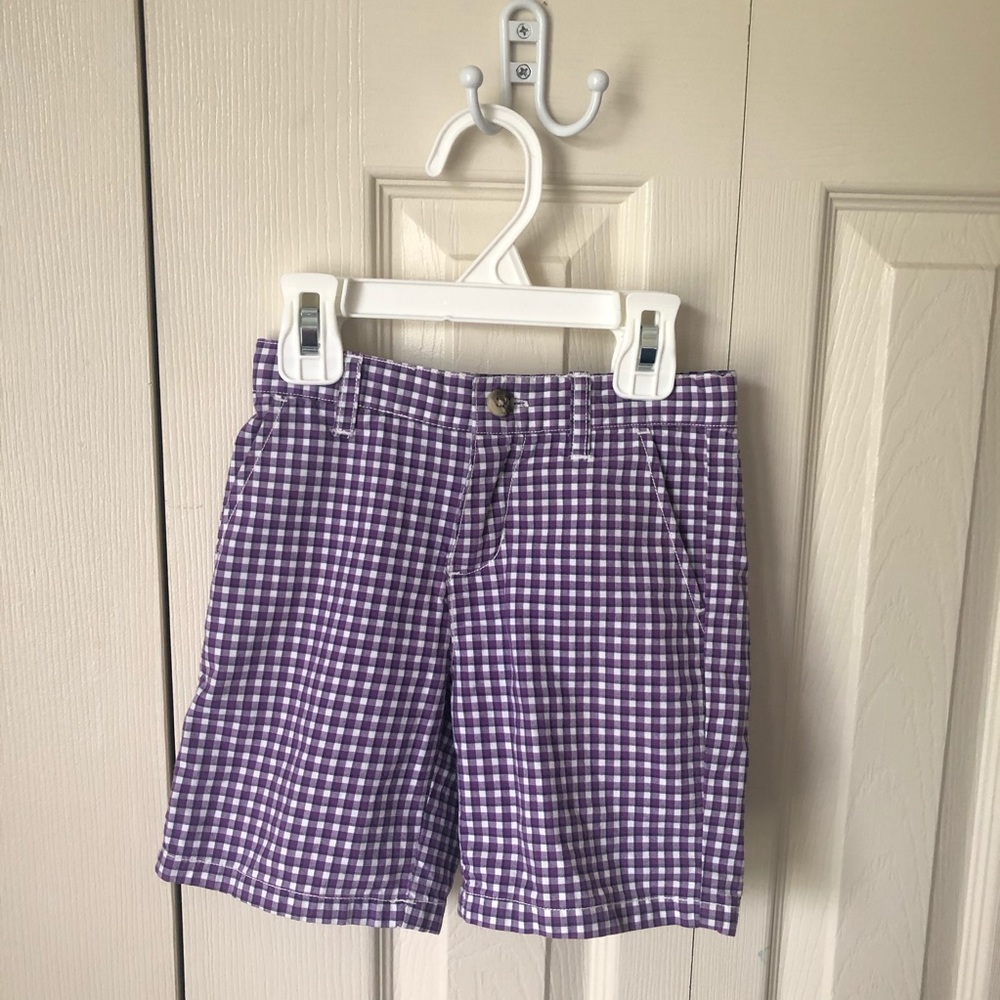 Janie and Jack Plaid Shorts 18-24 months